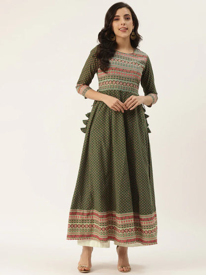 ANARKALI PRINTED KURTA