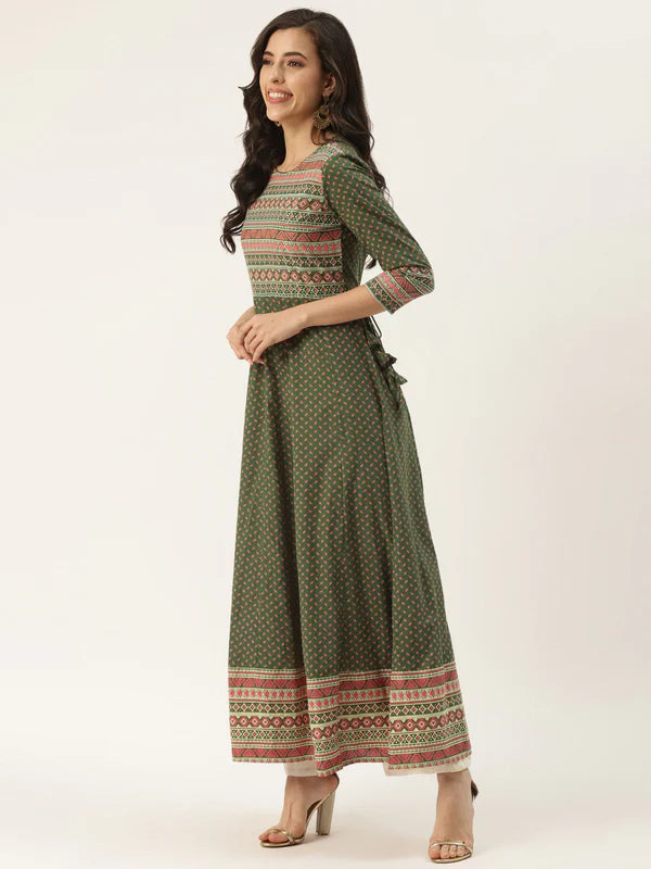 ANARKALI PRINTED KURTA