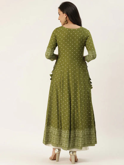 ANARKALI PRINTED KURTA