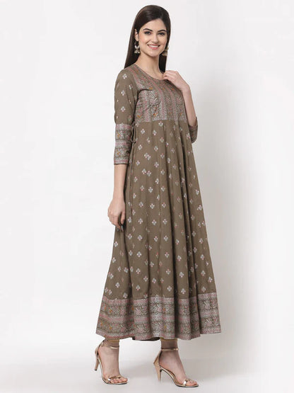 ANARKALI PRINTED KURTA