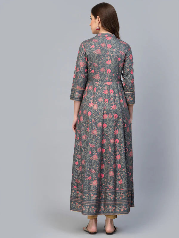 ANARKALI PRINTED KURTA