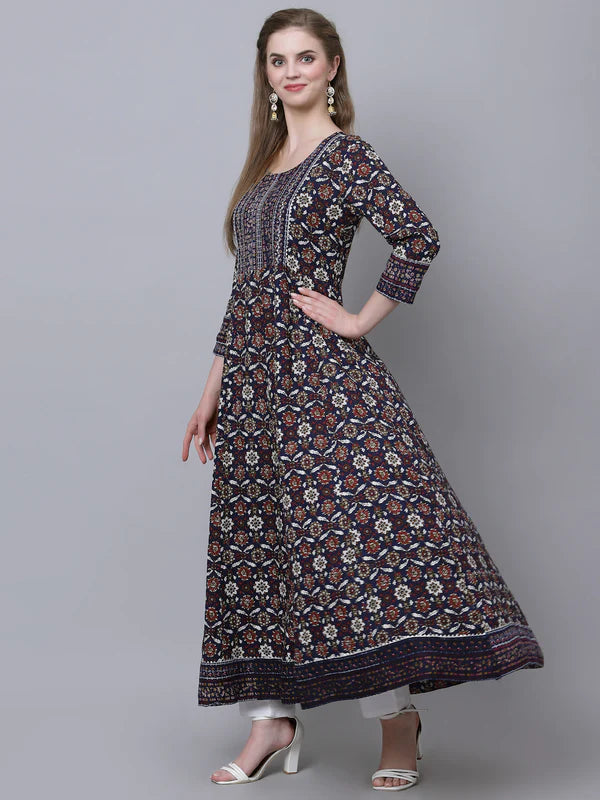 ANARKALI EMBROIDERED KURTA