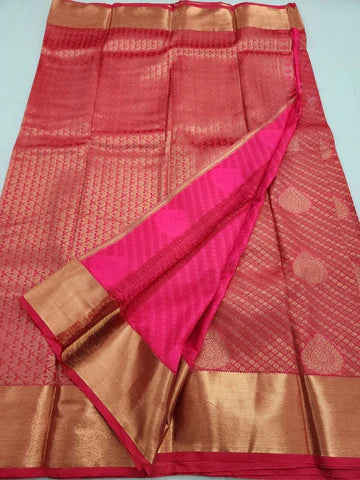 KANCHIPURAM BLENDED BRIDAL SILK SAREES