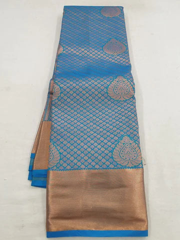 KANCHIPURAM BLENDED BRIDAL SILK SAREES