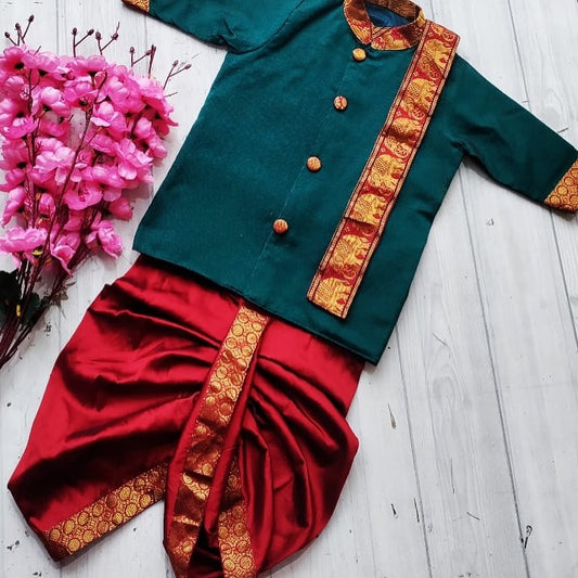 Narayan-Pet Dhoti Kurta for Boys