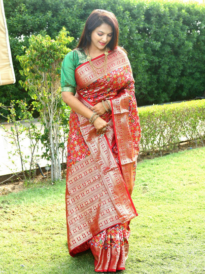 IKKAT PATOLA SILK SAREE