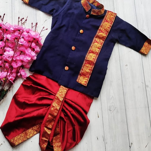 Narayan-Pet Dhoti Kurta for Boys