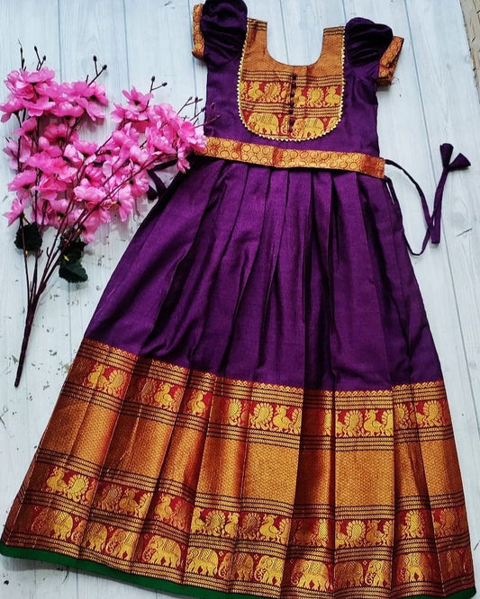 Narayan-Pet Gown for Baby Girls