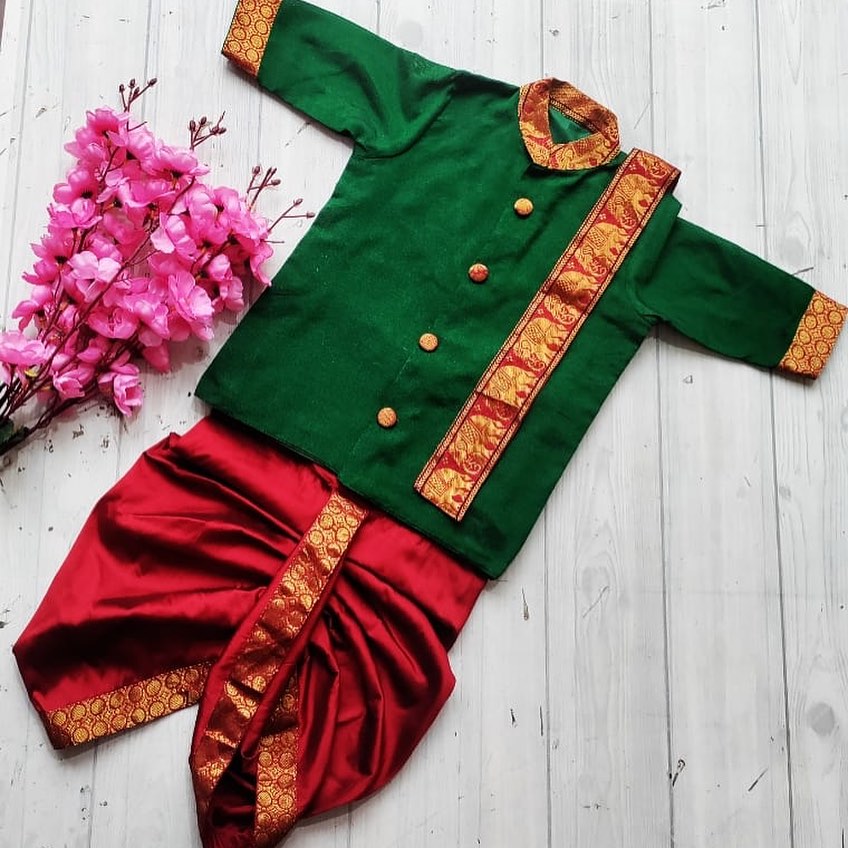 Narayan-Pet Dhoti Kurta for Boys