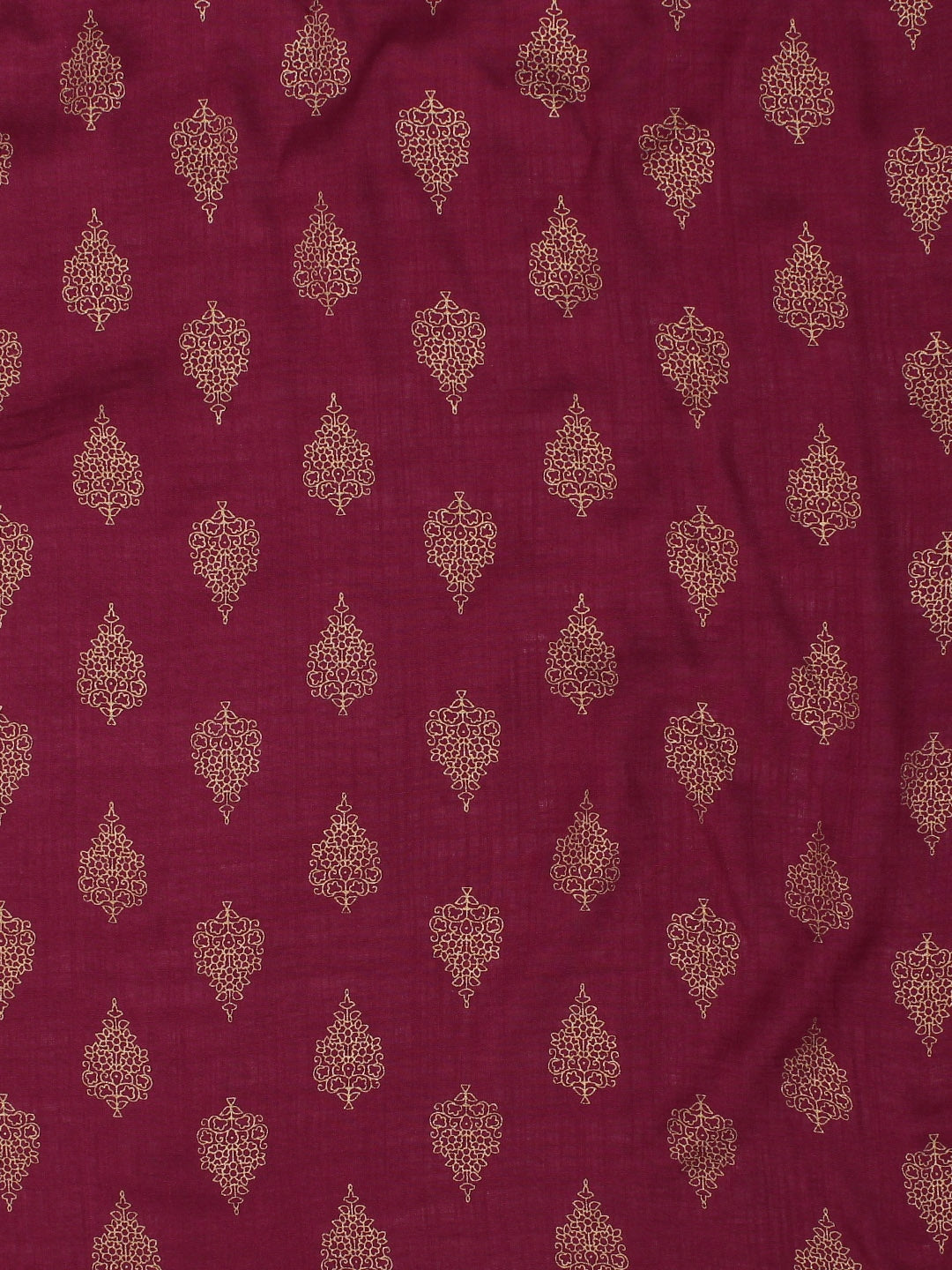 Burgundy Solid Dupatta Set-Yufta Store-DBNSET1667BUGS