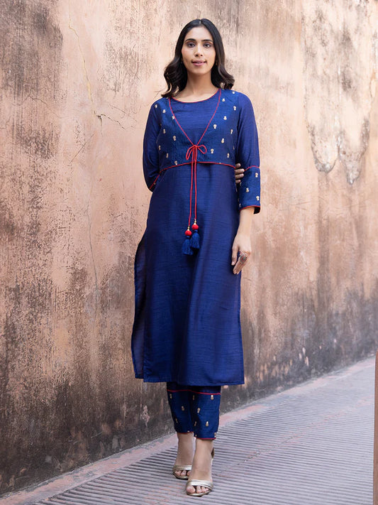 Galaxy Blue Kurta Set