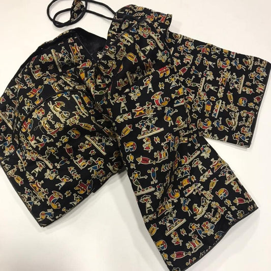 Pochampally Printed  Blouse Orchids Boutique