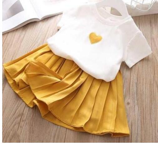 Summer Children Clothes Big Bow T-Shirt Shorts Clothing Set Orchids Boutique