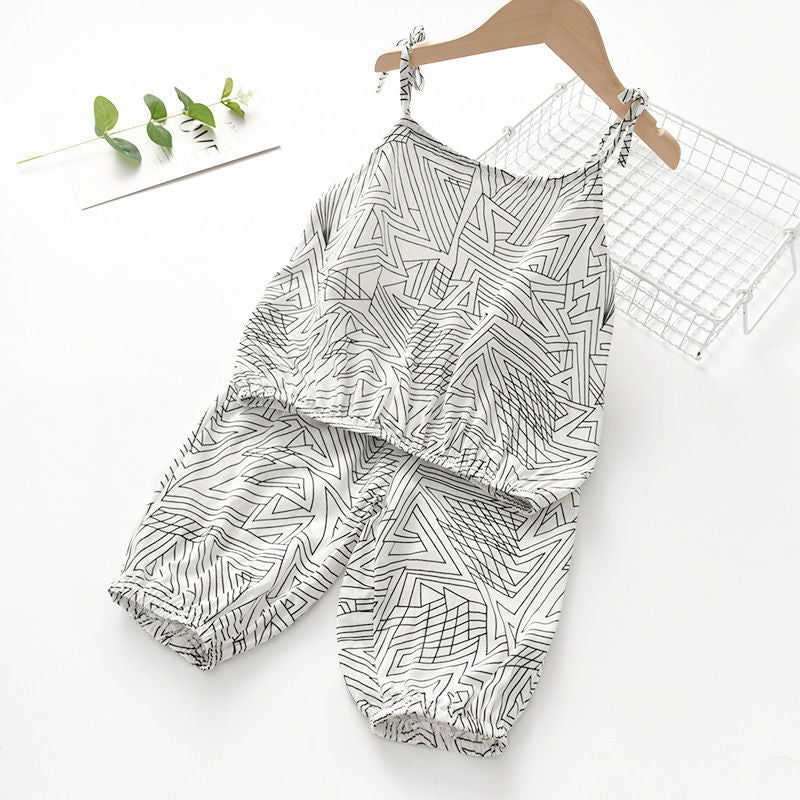 Summer Girl Camisole Kids Two Piece Set Orchids Boutique