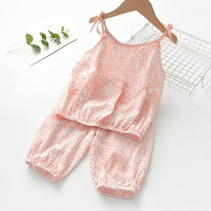 Summer Girl Camisole Kids Two Piece Set Orchids Boutique