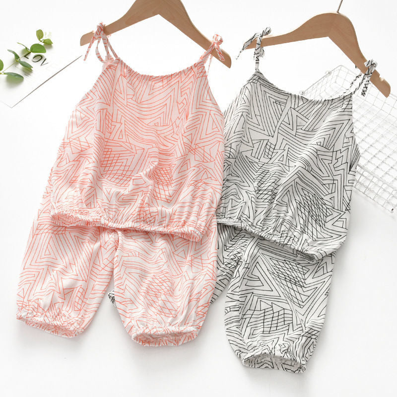 Summer Girl Camisole Kids Two Piece Set Orchids Boutique