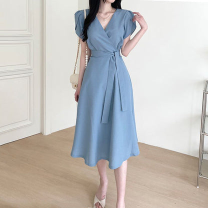 Women's Fashion Mid Length Dress Orchids Boutique