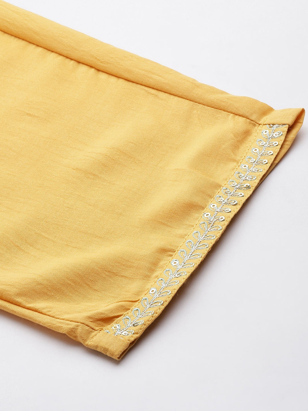 Yellow Thread Work Dupatta Set-Yufta Store-9853SKDYLS