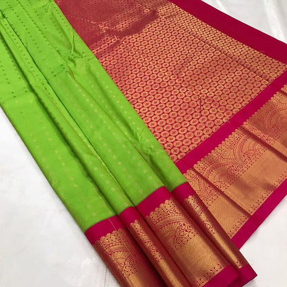 Zari Butta Silk Saree Orchids Boutique