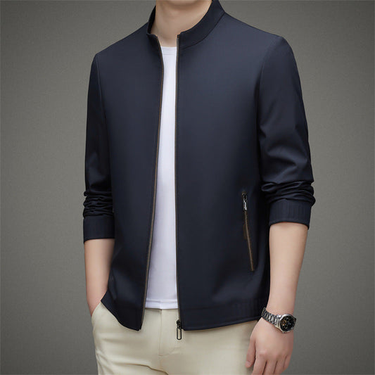 Coat Men's Polo Collar Jacket Orchids Boutique